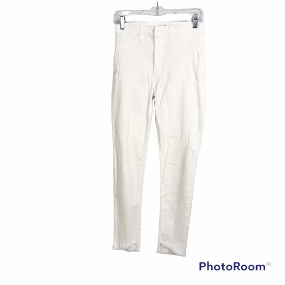 Joes Jeans white high rise skinny denim jeans size 27 - Picture 1 of 10